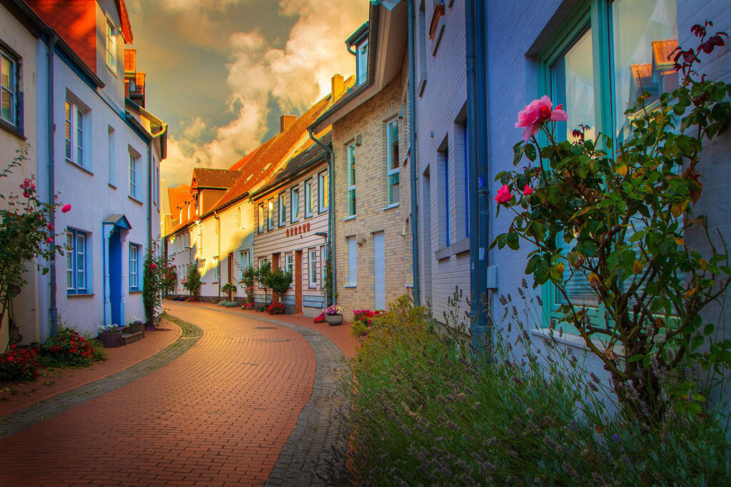 Altstadt Eckernförde in Schwansen