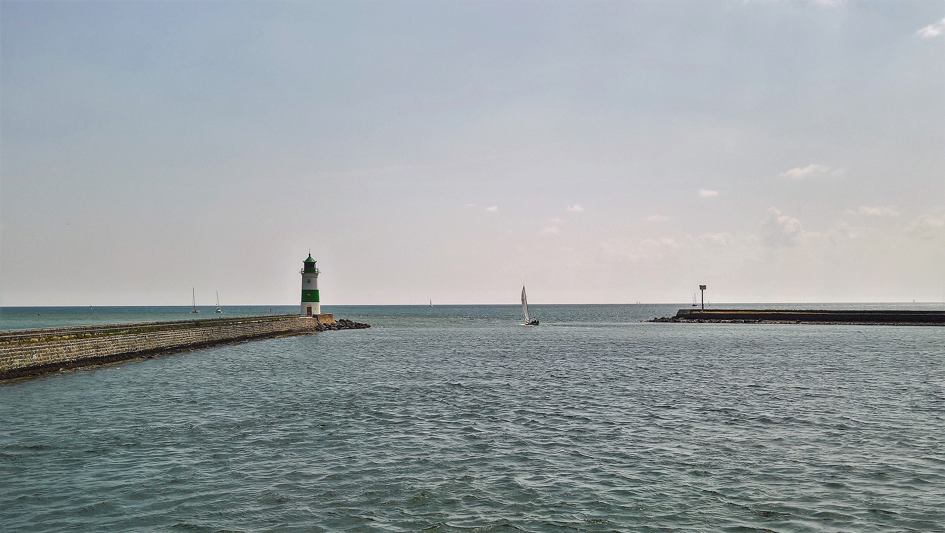 Panorama in Kappeln in der Region Angeln