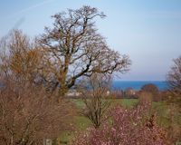 Seitlicher Blick vom Balkon