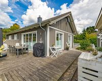 Über-Eck-Terrasse in West- und Südausrichtung