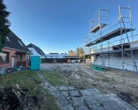 Bebauung hinter dem Haus