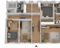 Grundriss (nicht maßstabsgetreu)