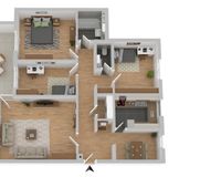 Grundriss (nicht maßstabsgetreu)