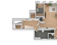 Grundriss Hauptwohnung EG