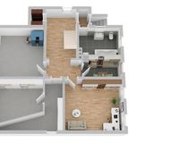 Grundriss Untergeschoss (nicht maßstabsgetreu)