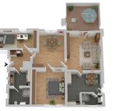 Grundriss (nicht maßstabsgetreu)