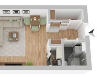 Grundriss (nicht maßstabsgetreu)