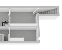 Grundriss Kellergeschoss (nicht maßstabsgetreu)