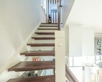 Treppe ins Dachgeschoss