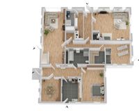 Grundriss Erdgeschoss (nicht maßstabsgetreu)