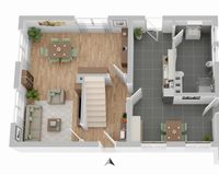 Grundriss Erdgeschoss (nicht maßstabsgetreu)