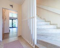 Treppe ins Obergeschoss