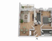 Grundriss (nicht maßstabsgetreu!)