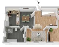 Grundriss Hauptwohnung OG