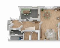 Grundriss Erdgeschoss (nicht maßstabsgetreu)