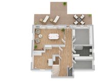 Grundriss Untergeschoss (nicht maßstabsgetreu)