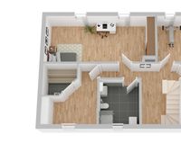Grundriss Untergeschoss (nicht maßstabsgetreu)